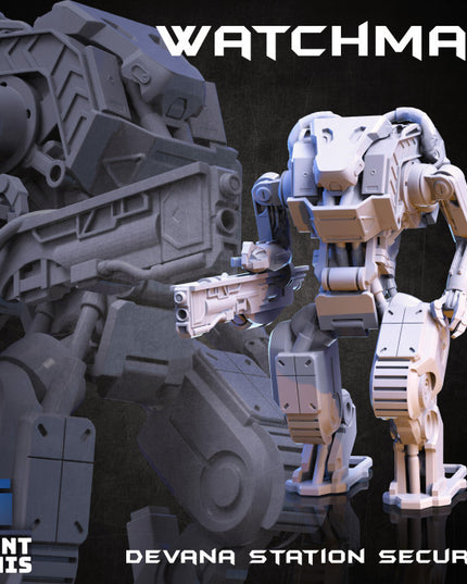 The Watchman Robots - In Orbit Collection