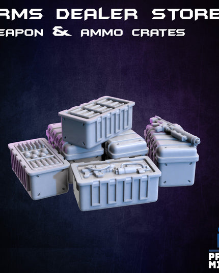 The Arms Dealer Store - Terrain Kit - Night Market Collection