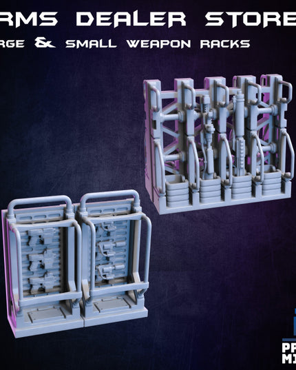 The Arms Dealer Store - Terrain Kit - Night Market Collection