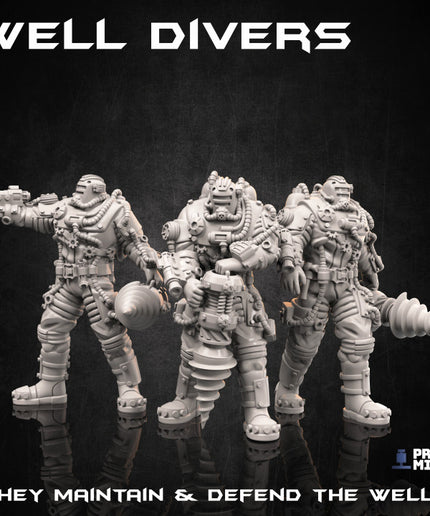The Well Divers x3 - Dimozian Sands Collection