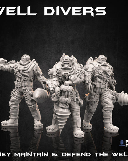 The Well Divers x3 - Dimozian Sands Collection