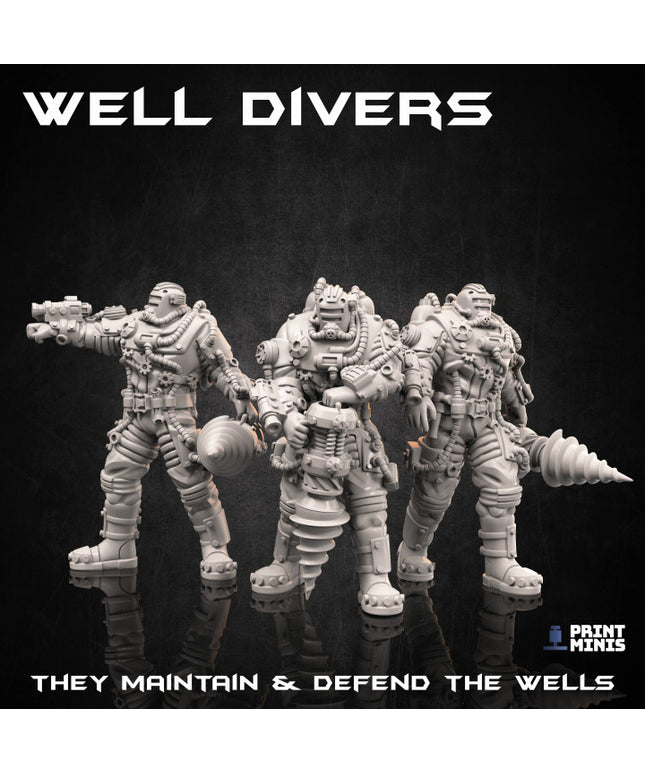The Well Divers x3 - Dimozian Sands Collection