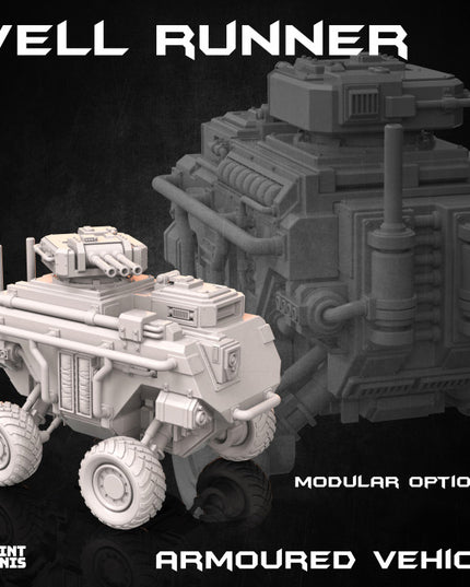 Well Runners x2 - Armoured Vehicles - Dimozian Sands Collection