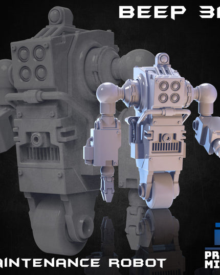 Small Maintenance Robots (modular) - 'Beeps' - In Orbit Collection