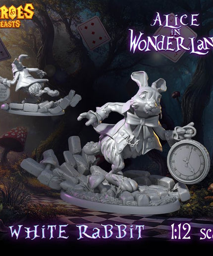 Alice in Wonderland 1/12 Scale / the white rabbit