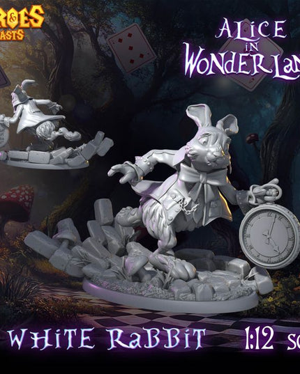 Alice in Wonderland 1/12 Scale / the white rabbit
