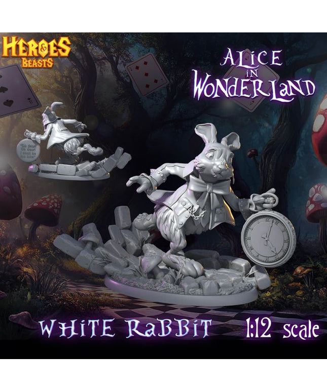 Alice in Wonderland 1/12 Scale / the white rabbit