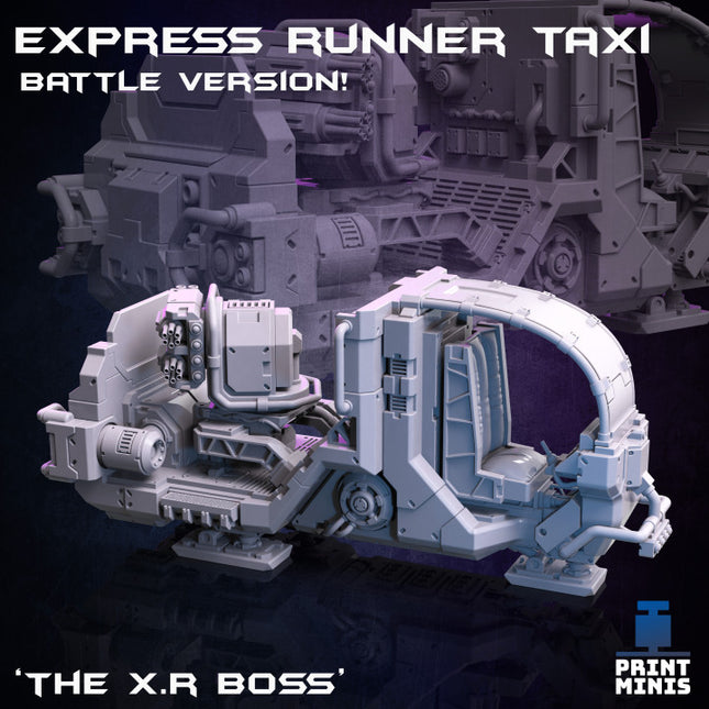 Express Runner Street Taxi - Night Market Collection