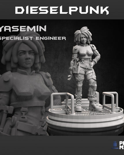 Yasemin - January Dieselpunk Collection