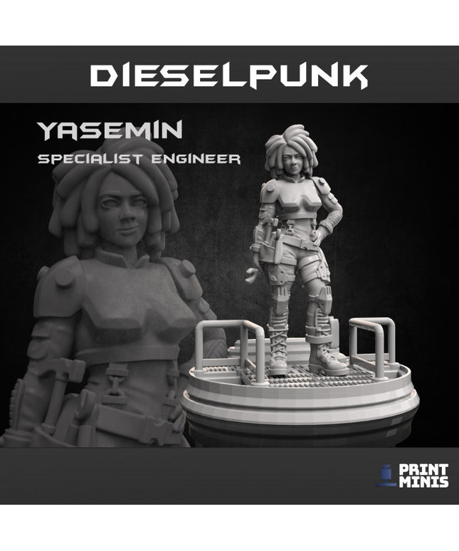 Yasemin - January Dieselpunk Collection