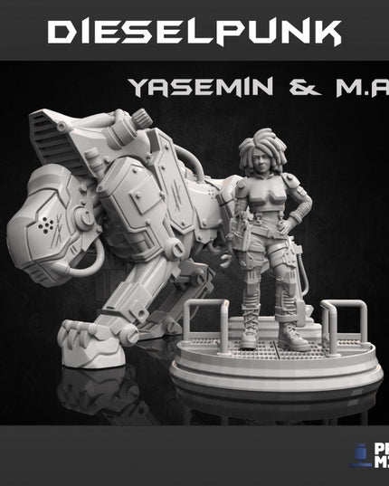 Yasemin - January Dieselpunk Collection