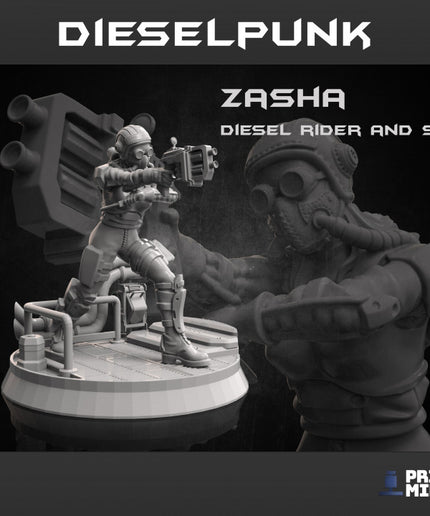 Zasha - January Dieselpunk Collection