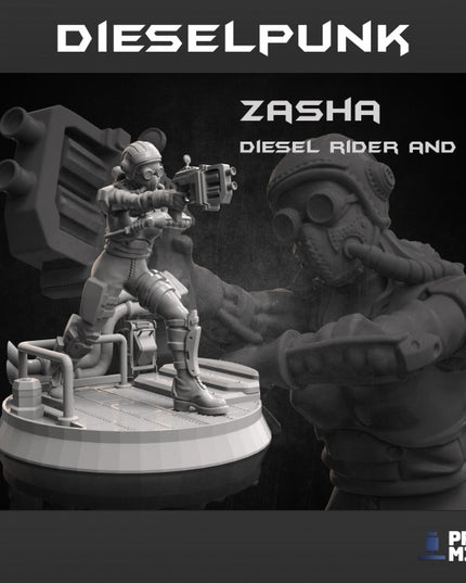 Zasha - January Dieselpunk Collection