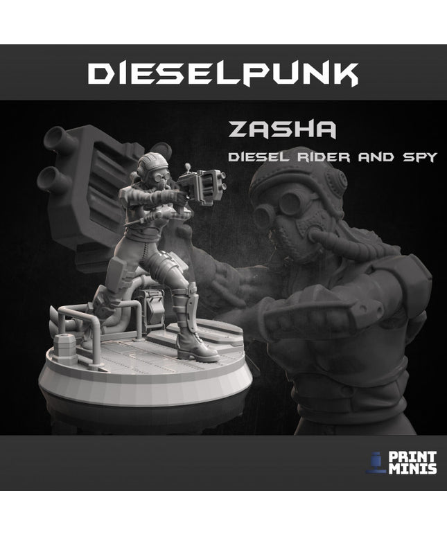 Zasha - January Dieselpunk Collection