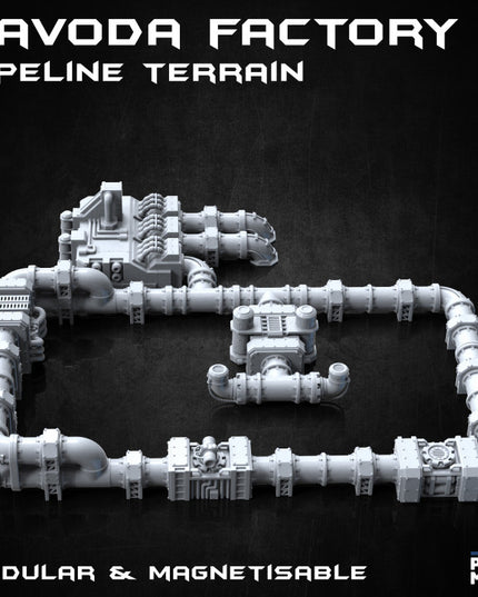 Zavoda Factory Pipeline Terrain - Doomsday Collection