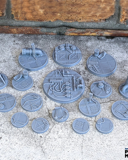 Zavoda Factory Bases - 17 miniatures - Doomsday Collection