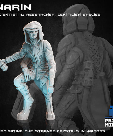 Narin - Zeki Alien Scientist - Expedition Collection