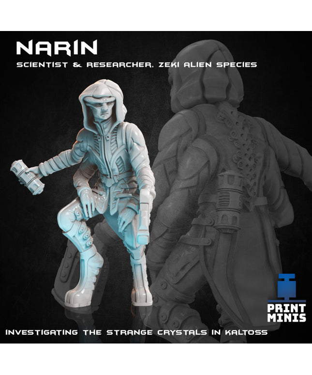 Narin - Zeki Alien Scientist - Expedition Collection