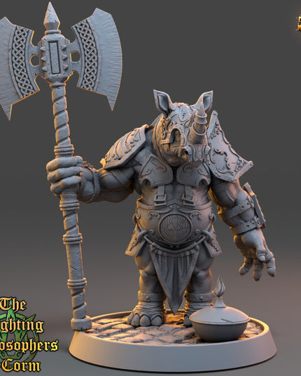 The Fighting Philosophers of Corm / Full Set 17 Miniatures