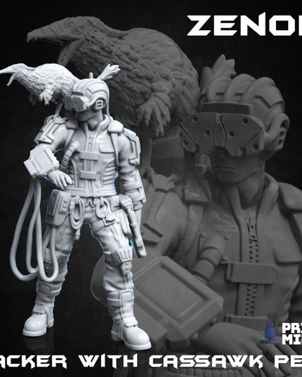 Zenon - Hacker (with & without Cassawk pet) - Automata Collection