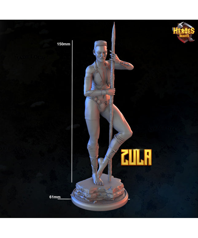 CONAN THE BARBARIAN / Zula THE thief / SCULPTURE 150MM