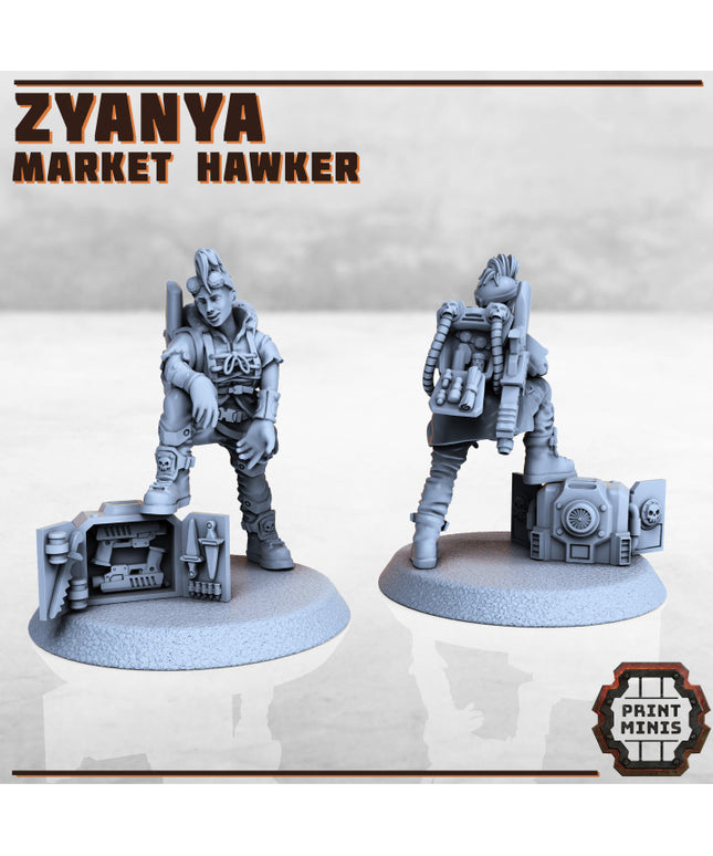 Zyanya - Market Hawker
