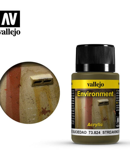 3DPRINT VALLEJO WEATHERING EFFECTS 40ML Streaking Grime