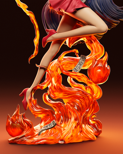 Ca3d Sailor Moon Rei Hino Statue 1/9