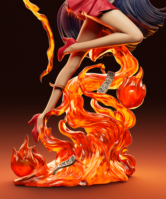 Ca3d Sailor Moon Rei Hino Statue 1/9