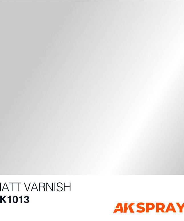 AK ACRYLIC AK1013 Matt Varnish Spray 400ml