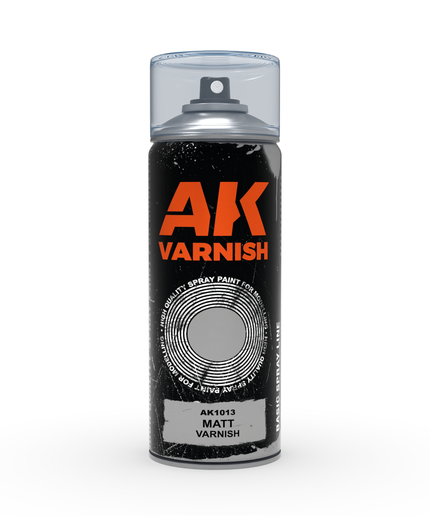 AK ACRYLIC AK1014 Semi-Gloss varnish Spray 400ml