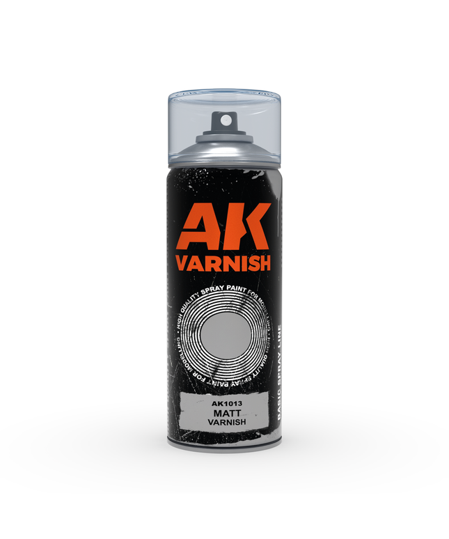 AK ACRYLIC AK1014 Semi-Gloss varnish Spray 400ml