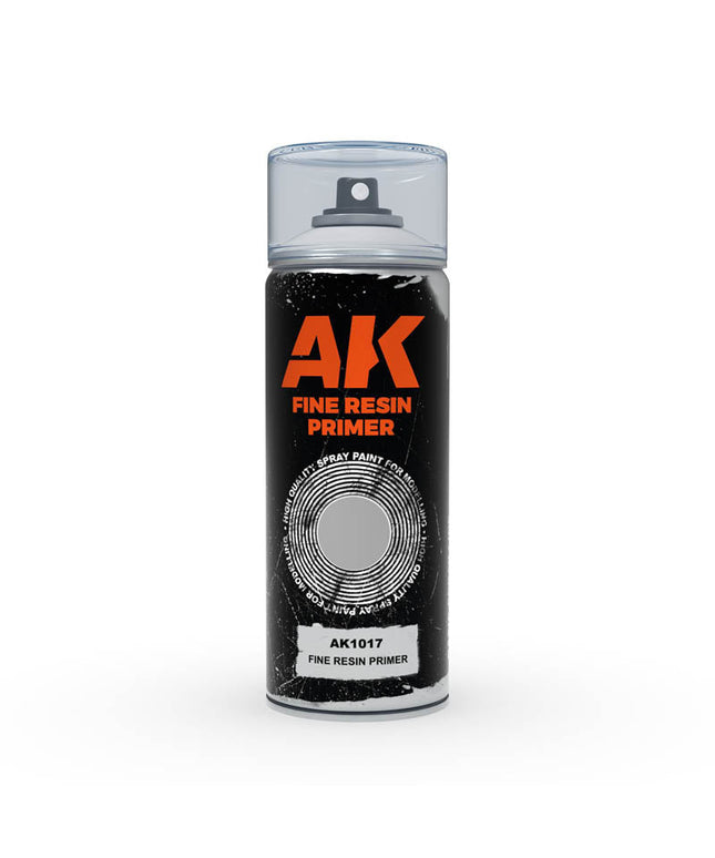 AK ACRYLIC AK1017 Fine Resin Primer Spray 150ml
