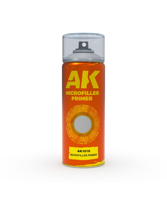 AK ACRYLIC AK1018 Microfiller Primer Spray 150ml