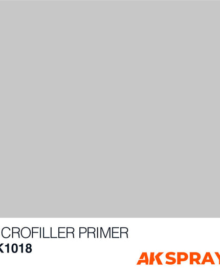 AK ACRYLIC AK1018 Microfiller Primer Spray 150ml