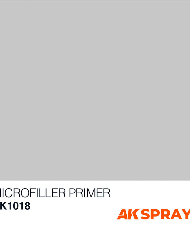 AK ACRYLIC AK1018 Microfiller Primer Spray 150ml