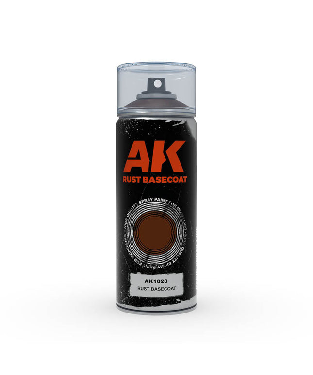 AK ACRYLIC AK1020 Rust Basecoat Spray 150ml