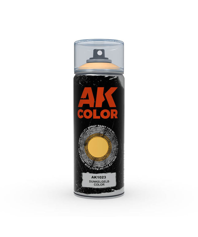 AK ACRYLIC AK1023 Dunkelgelb color Spray 150ml