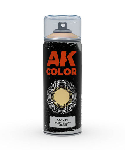 AK ACRYLIC AK1024 Sand Yellow Spray 150ml