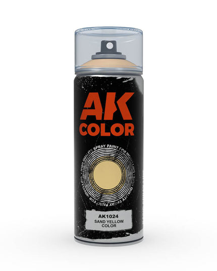 AK ACRYLIC AK1024 Sand Yellow Spray 150ml