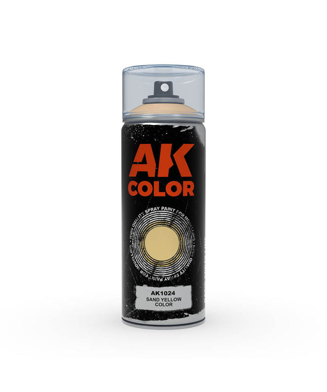AK ACRYLIC AK1024 Sand Yellow Spray 150ml