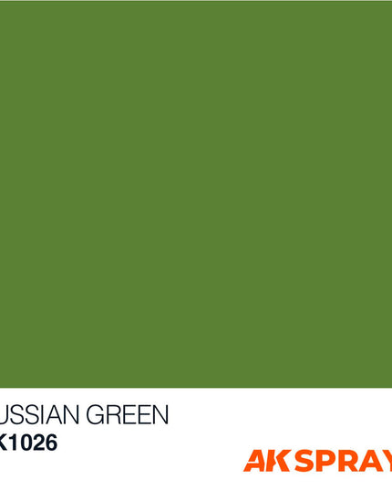 AK ACRYLIC AK1026 Russian Green color Spray 150ml