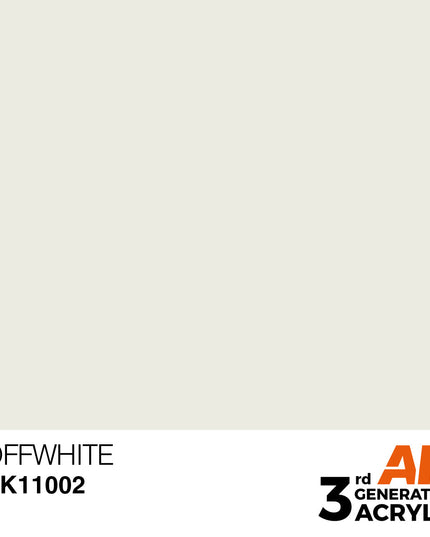 AK ACRYLIC AK11002 OFFWHITE  17ml