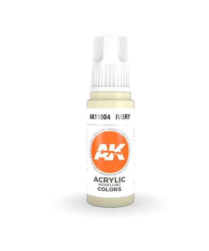 AK ACRYLIC AK11004	Ivory 17ml