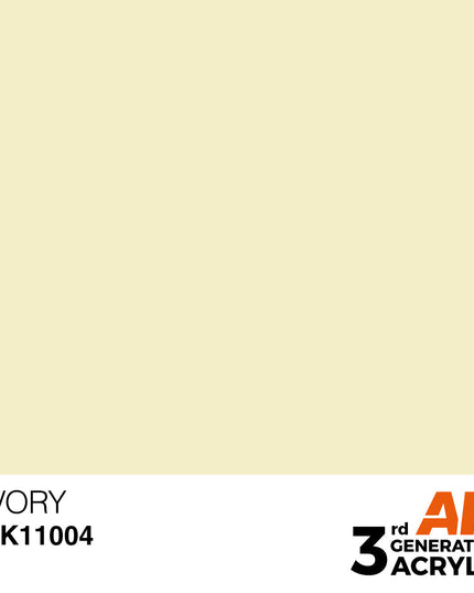 AK ACRYLIC AK11004	Ivory 17ml