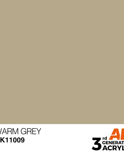 AK ACRYLIC AK11009	Warm Grey 17ml