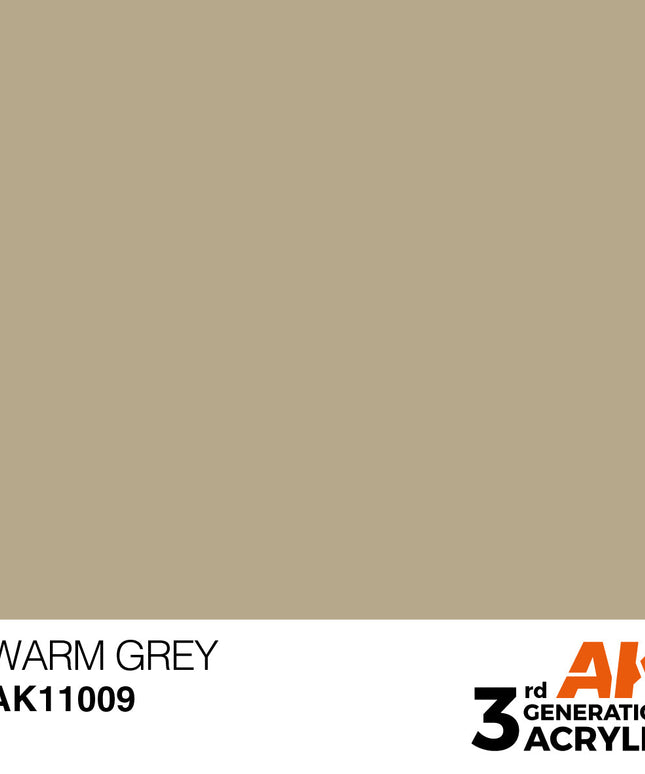 AK ACRYLIC AK11009	Warm Grey 17ml