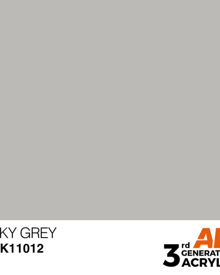AK ACRYLIC AK11012	Sky Grey 17ml