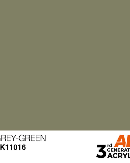 AK ACRYLIC AK11016	Grey-Green 17ml