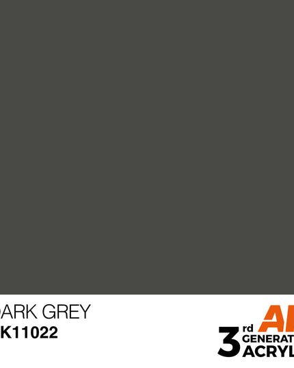 AK ACRYLIC AK11023	Lead Grey 17ml